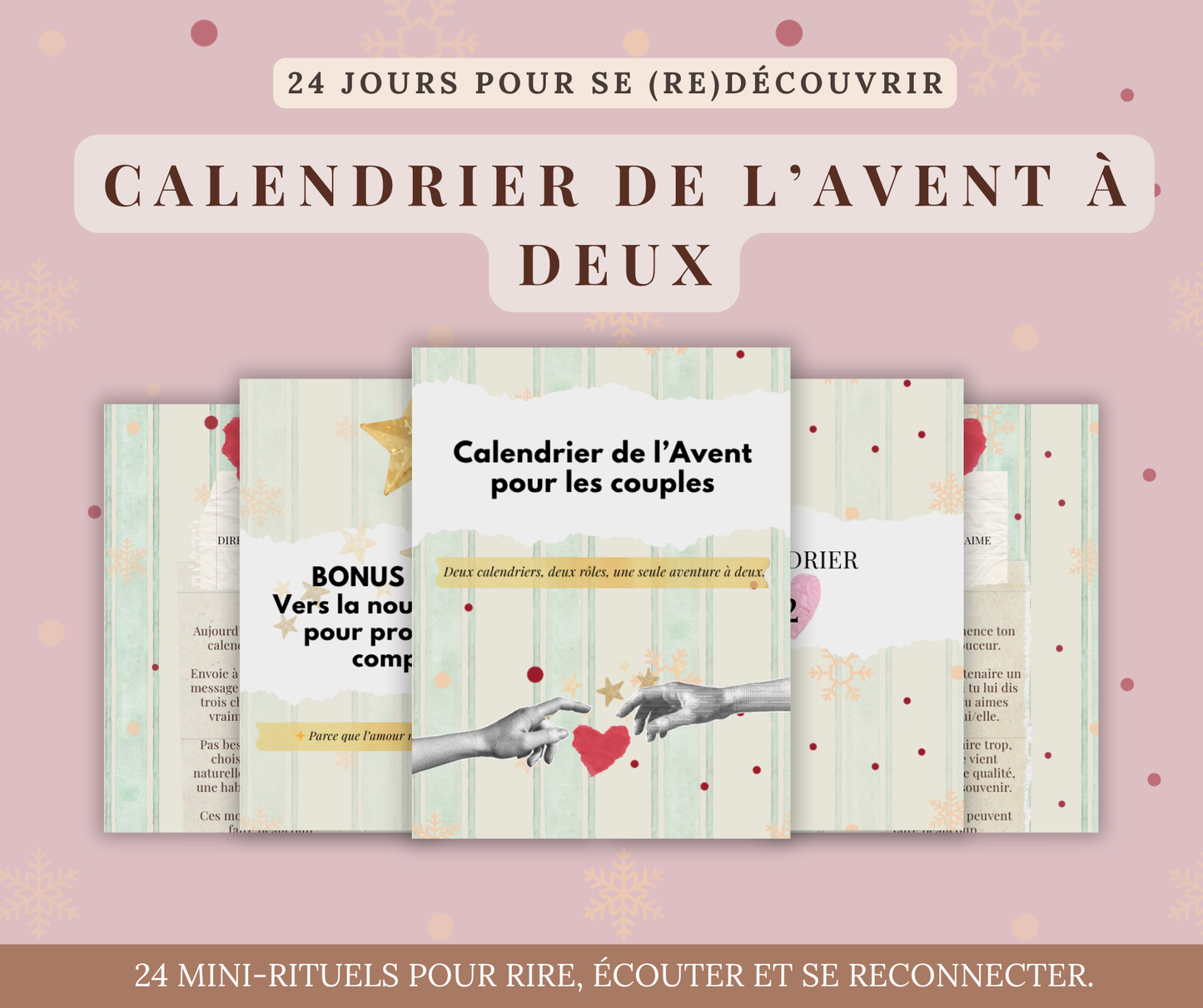 Calendrier de l’Avent pour les couples – 24 activités à deux | Édition 2025